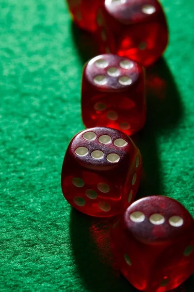 Live casino table with multiple card game sessions running simultaneously